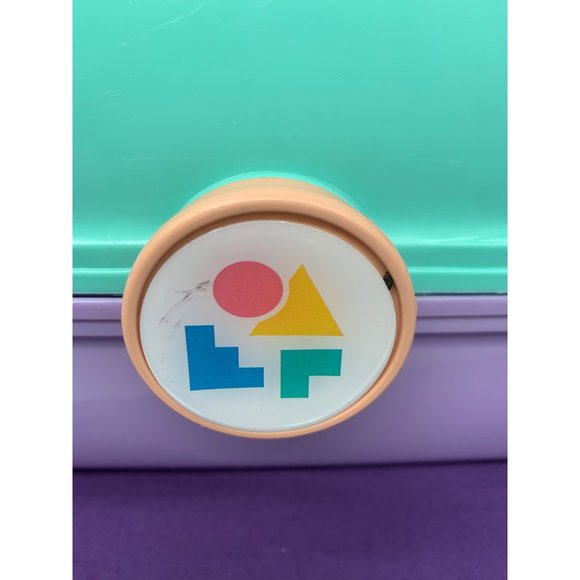 Caboodles Pastel Models 5626 mold 4508 Made in the USA, Retro Travel Make-up Cas - Picture 7 of 14